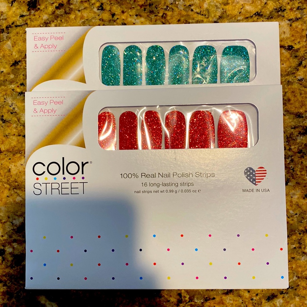 NWT Colorstreet retired glitter bundle!